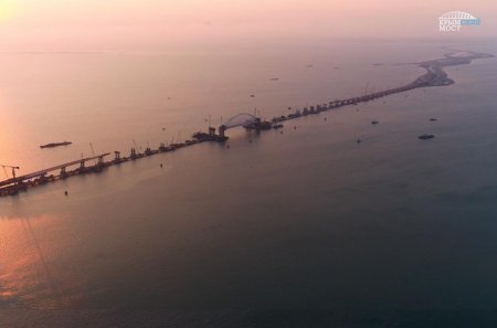 «Подъём железнодорожной арки Крымского моста» Фотофакты