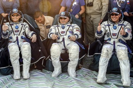 «Экипаж «Союза МС-04» благополучно вернулся на Землю» Космонавтика