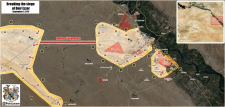 Сирийская армия близка к снятию блокады Дейр-эз-Зора - Военный Обозреватель