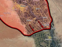 Сирийская армия ведет наступление южнее города Маядин в провинции Дейр-эз-З ...
