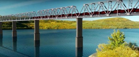 «Строительство железнодорожного моста через Тулому» Фотофакты