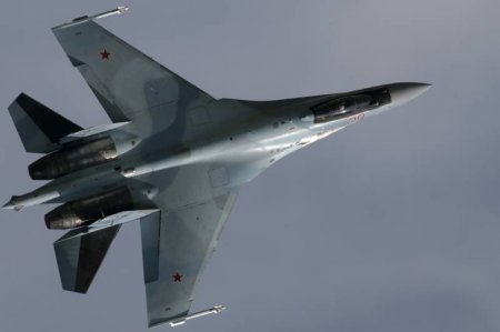 «Авиаполку ЗВО начата передача звена новейших истребителей Су-35» Армия и Ф ...