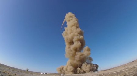 Минобороны опубликовало видео пуска новой противоракеты