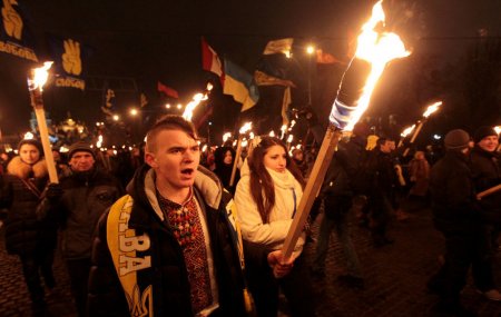 В Киеве задержаны 4 участника факельного шествия