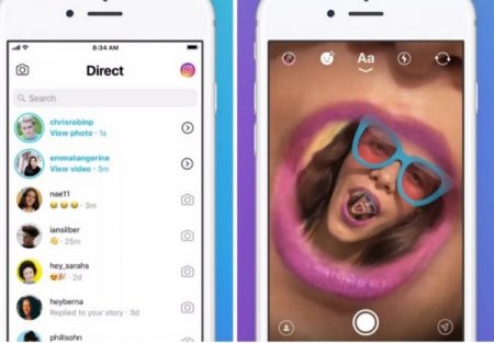 Instagram тестирует приложение Direct для обмена сообщениями