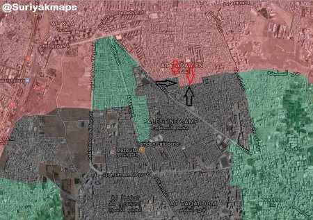"Исламское государство" попыталось начать наступление в Дамаске