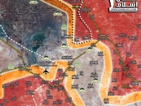 Сирийская армия приближается к авиабазе Абу ад-Духур с севера