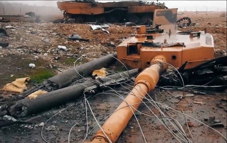 Около Африна курды подбили три турецких танка