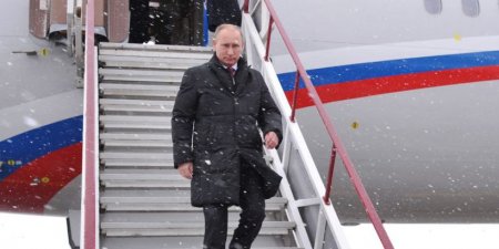 Владимир Путин посетил Казанский авиазавод и посмотрел демонстрационный пол ...