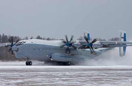 Полеты Военно-транспортной авиации с грунтового аэродрома в Мигалово