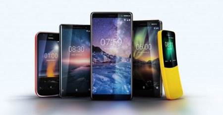 Nokia возвращается в гонку за первенство на рынке с тремя новыми смартфонам ...