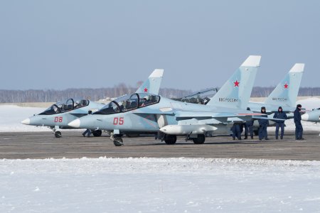 Четыре новых Як-130 переданы ВКС России