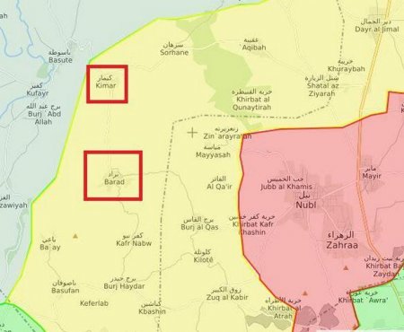 Турция вновь наносит удары по сирийской армии в районе Африна