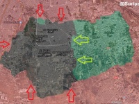Сирийская армия начала бои за анклав "Исламского государства" на юге Дамаска