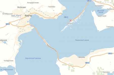 Крымский мост появился на Яндекс.Картах