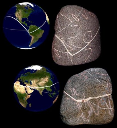 На древнем каменном глобусе нашли неизвестный континент