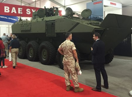 BAE Systems выиграла тендер морской пехоты США на колесный бронетранспортер ...