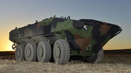 BAE Systems выиграла тендер морской пехоты США на колесный бронетранспортер ACV