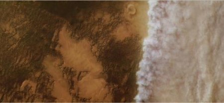 Пылевая буря планетарных масштабов на Марсе запечатлена зондом Mars Express
