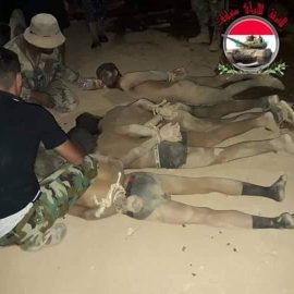 На границе Сувейды убито сто боевиков