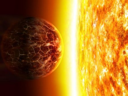 Солнце меняет форму из-за приближения Нибиру - астроном