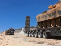 Большой турецкий военный конвой вошел в сирийскую провинцию Идлеб