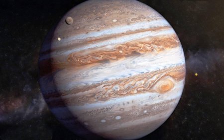 Ученые нашли воду под облаками Юпитера