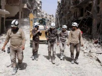 "Белые каски" при поддержке турок начали постановочные съемки с химоружием в провинции Алеппо
