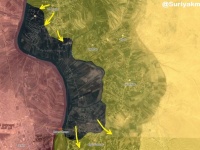 "Исламское государство" контратаковало курдов на левом берегу Евфрата