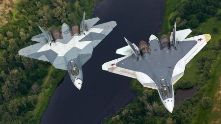 Россия запускает в воздух истребитель пятого поколения