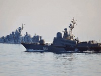 Черноморский флот начал учения одновременно с НАТОвским Sea Breeze