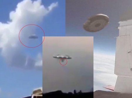 Ядовитые облака над РФ: Российский пилот заснял НЛО пришельцев-душителей