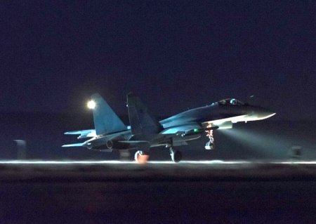 Российские Су-35 помешали израильским ВВС нанести удары по Сирии