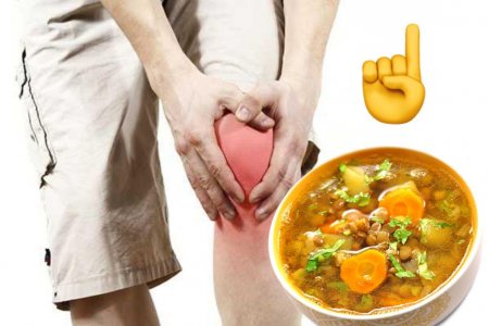 Ударим супом по артриту и ожирению: Дедовский метод избавит от боли в коленях