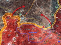 Сирийская армия освободила более 100 кв. километров и обходит Серакиб с востока