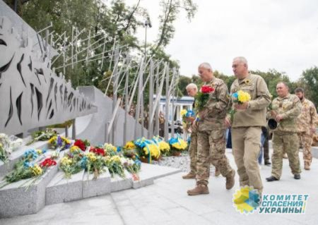 В Киеве и Одессе открыли мемориалы погибшим АТОшникам