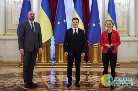 Зеленский выпустил антироссийское заявление по итогам саммита Украина—ЕС