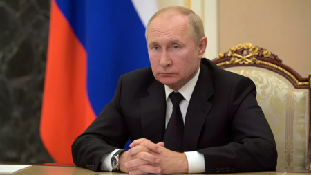 Путин проводит встречу с членами общероссийской общественной организации "Деловая Россия"