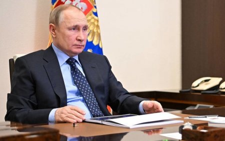 Срочное заявление Путина на заседании Совбеза по ситуации в Донбассе и на У ...