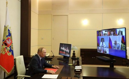 Путин провёл совещание с Шойгу, Медведевым и Патрушевым (ВИДЕО)