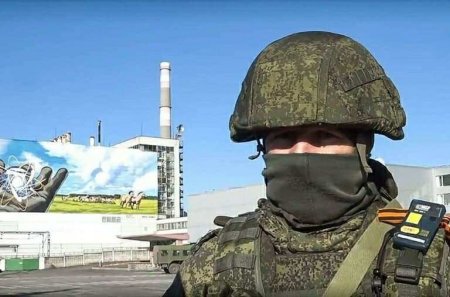 Армия России защищает Запорожскую АЭС от чудовищных провокаций со стороны К ...