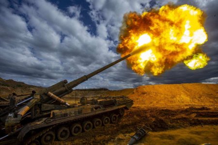 Артиллерия «Отважных» уничтожает ВСУ у Белогоровки (ВИДЕО)