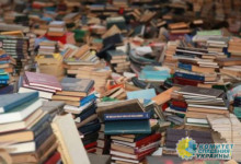 Киевляне сдали на макулатуру около 26 тонн русскоязычных книг