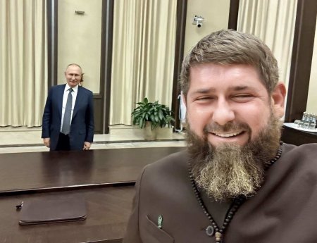 Путин провёл рабочую встречу с Кадыровым