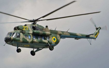 Украинский Ми-8 сбит над Донбассом (ФОТО, ВИДЕО)