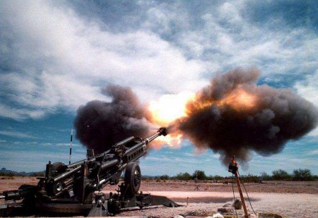 СРОЧНО: Начат обстрел Донецка натовской артиллерией (ФОТО)