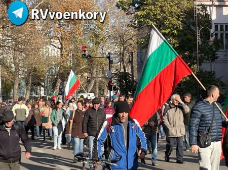 НАТО, вон! — тысячи болгар протестуют в центре Софии (ВИДЕО)