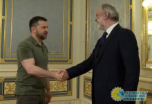 Президент Украины провёл в Киеве встречу с советником премьера Англии по на ...