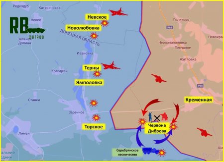 Враг пытается атаковать: «Отважные» наносят массированные удары по бригадам ВСУ под Кременной (КАРТА)