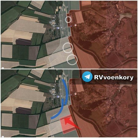 Армия России ведёт наступление на Купянск и берёт в клещи Новосёловку (КАРТА)